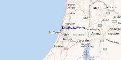 ਨਕਸ਼ਾ ਦੇ ਤੇਲ ਅਵੀਵ yafo 